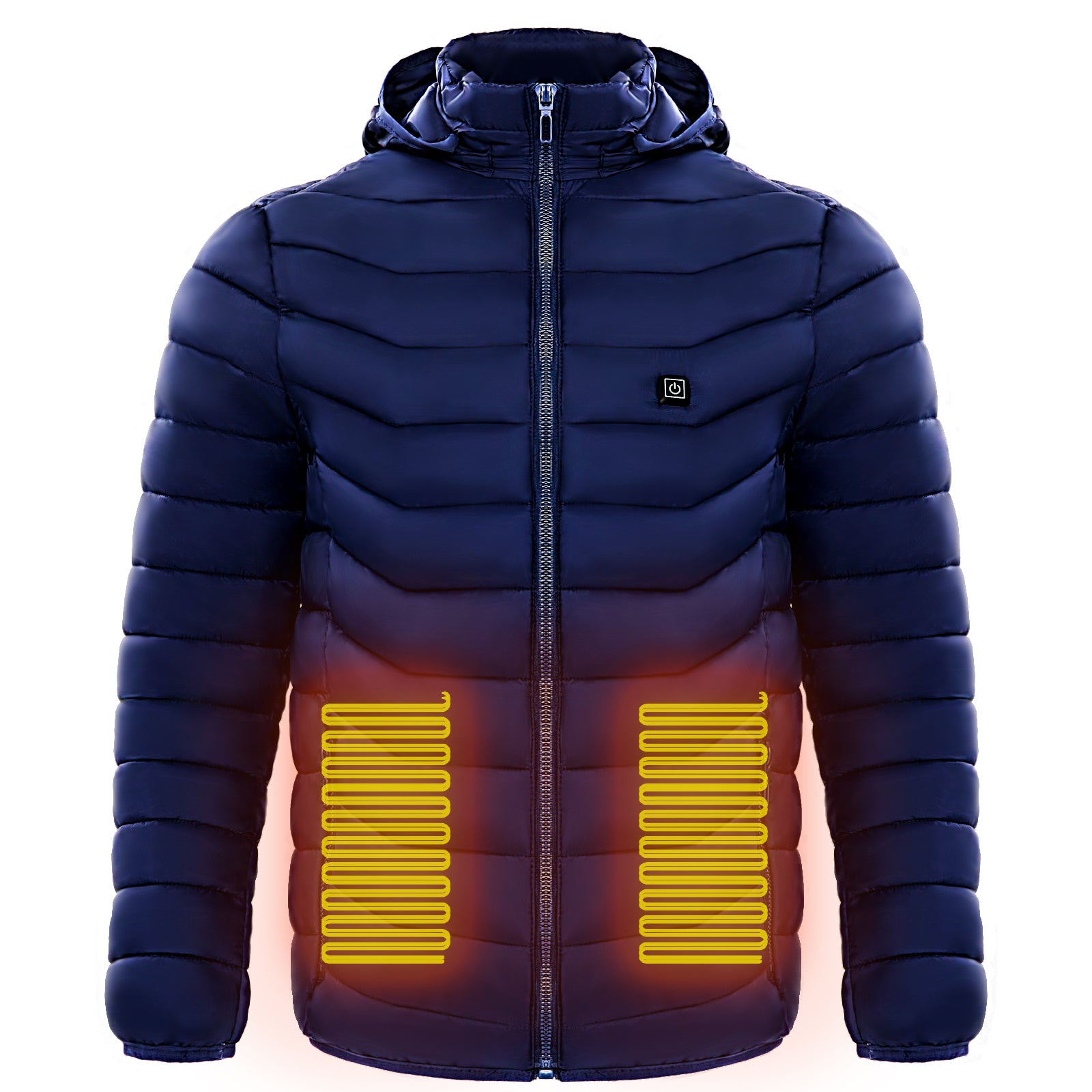 Conquer the Cold: The Heated Jacket with USB Power- Unisex