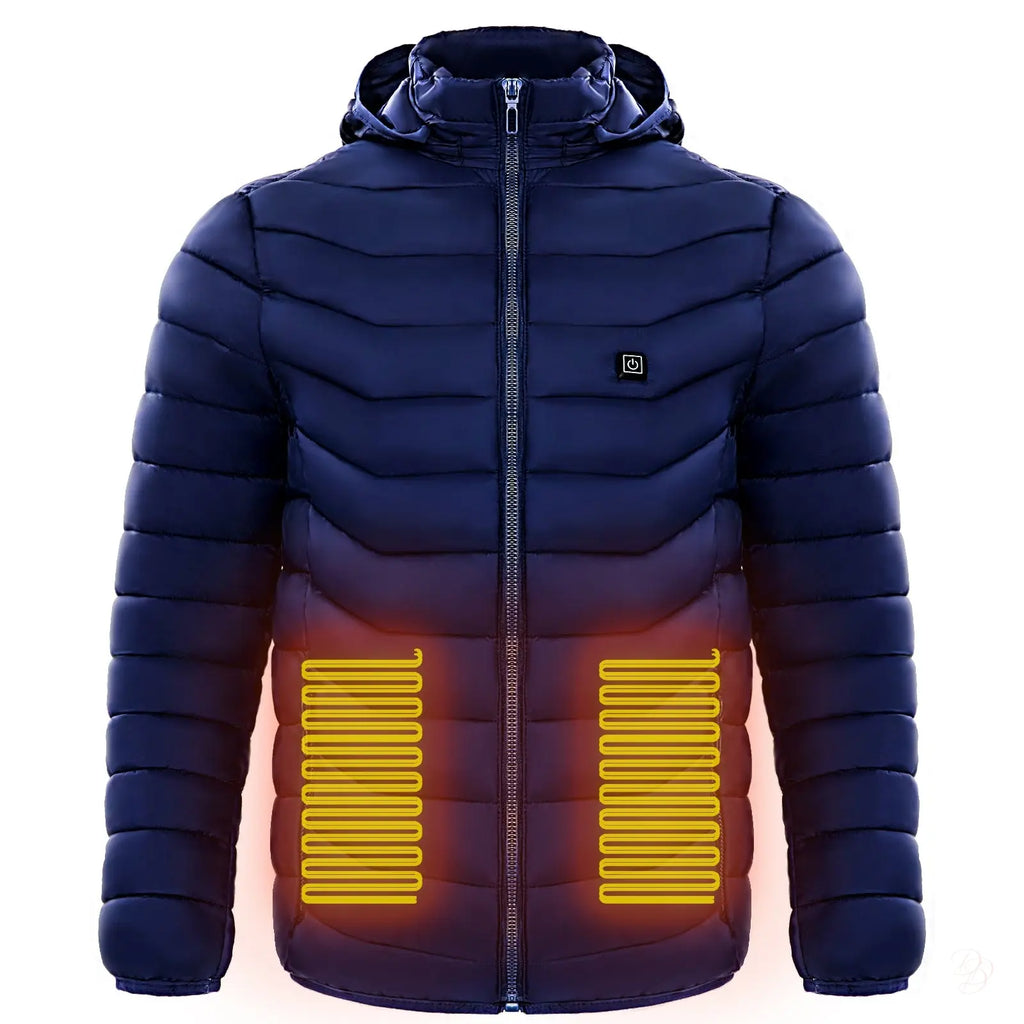 Conquer the Cold: The Heated Jacket with USB Power- Unisex CJ
