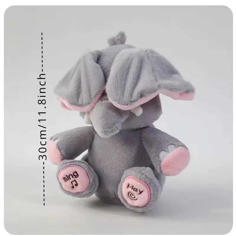 Interactive Musical Elephant Toy for Babies | Animated Plush Pet