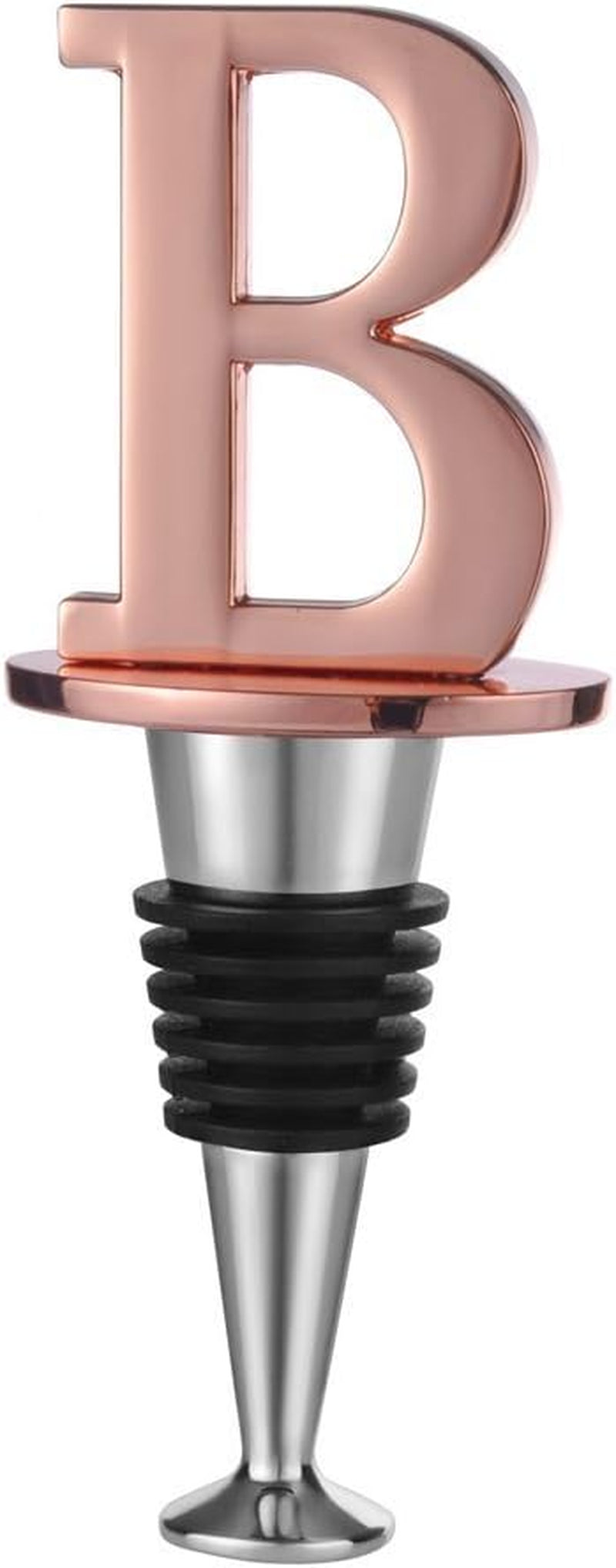 Prosecco Stopper - Personalized Rose Gold Wine Stopper