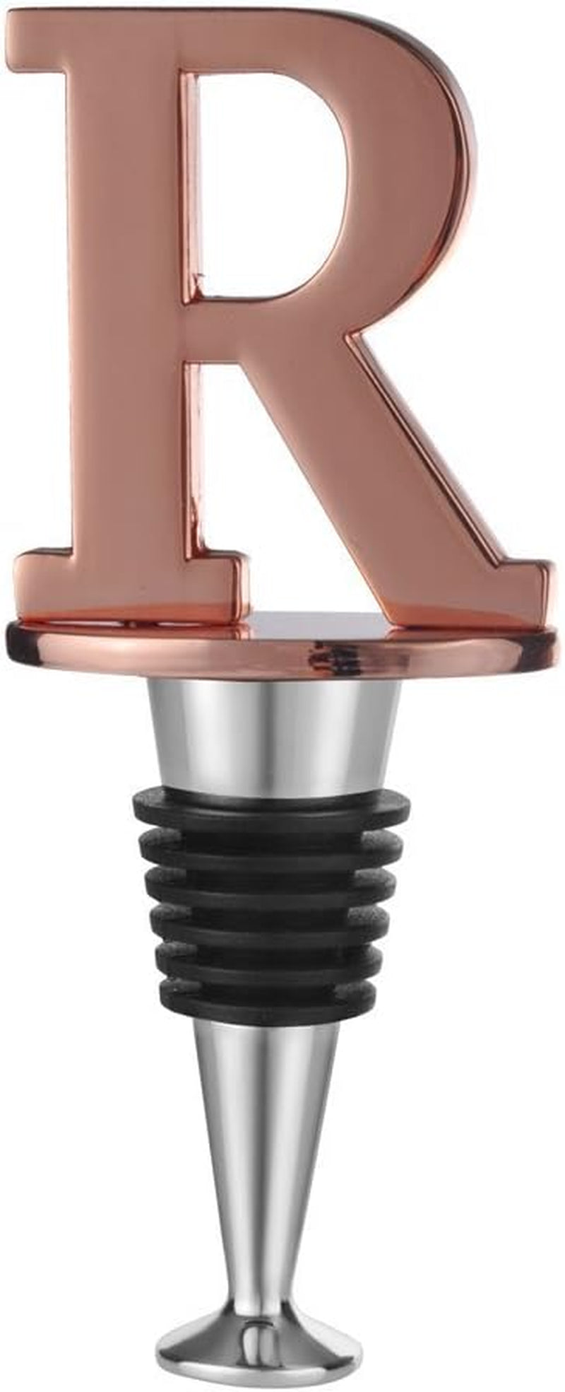 Prosecco Stopper - Personalized Rose Gold Wine Stopper