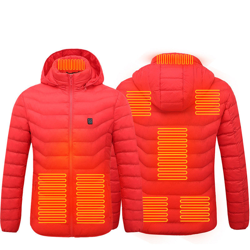 Conquer the Cold: The Heated Jacket with USB Power- Unisex