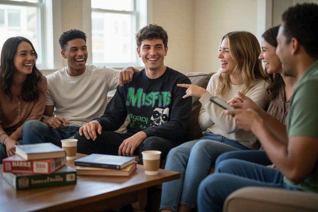 Men's Graphic Long Sleeve Sweatshirt Trendsi