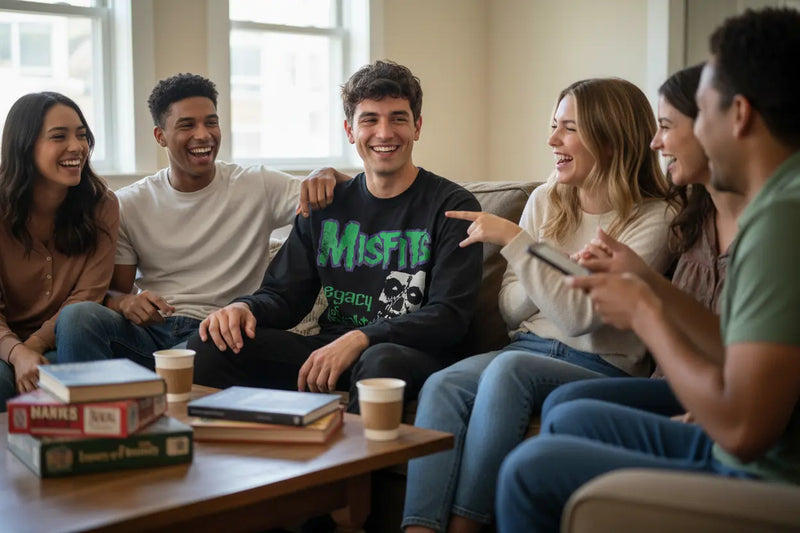 Men's Graphic Long Sleeve Sweatshirt Trendsi