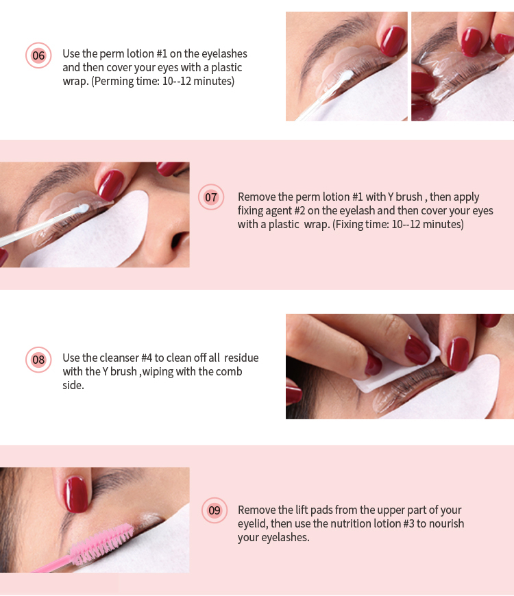 Professional Lash Lift & Eyebrow Tint Kit CJ