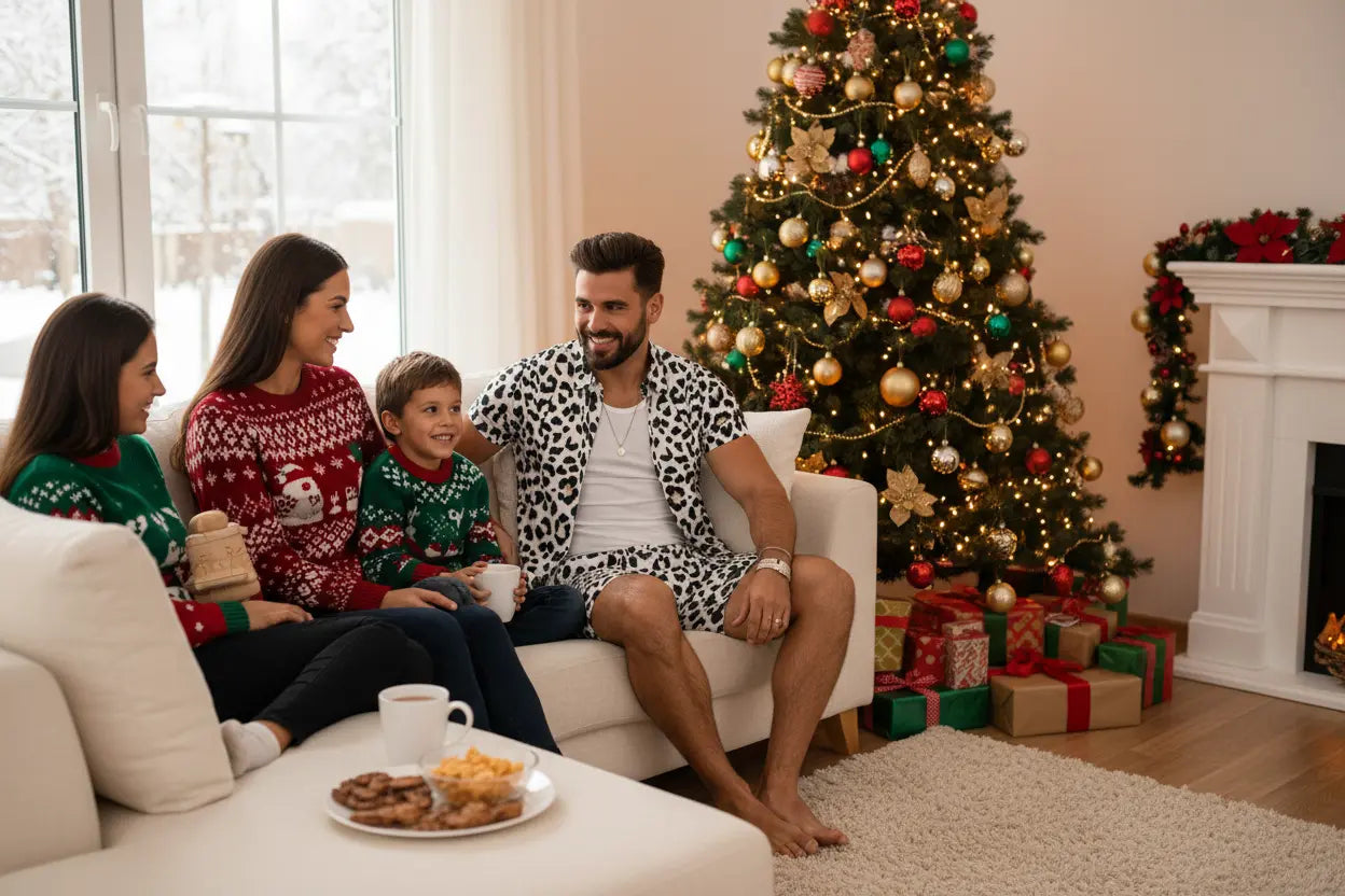 🐆Men's Plus Size Leopard Set: Bold Style, Confident Fit Trendsi