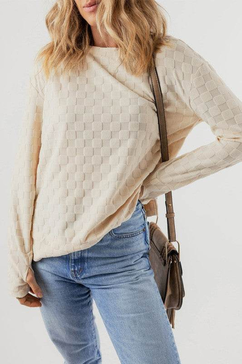 Textured Fall Top – Cozy, Confident, and Effortlessly Chic