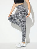 Seamless Leopard Print Leggings CJ
