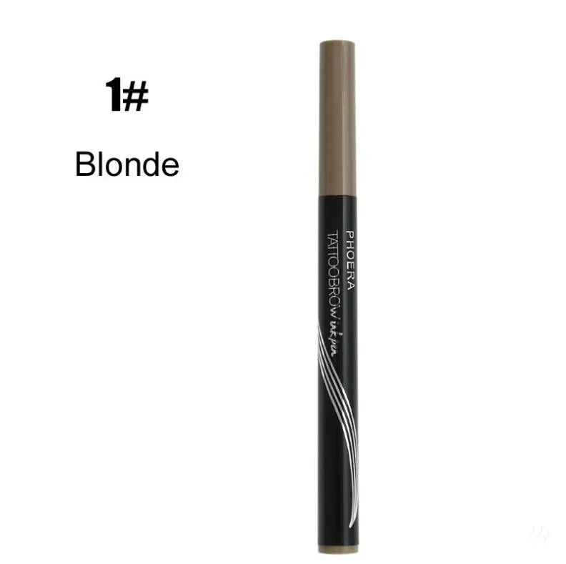 New Long Lasting Ultra-Fine Four-Comb Eyebrow Pencil CJ