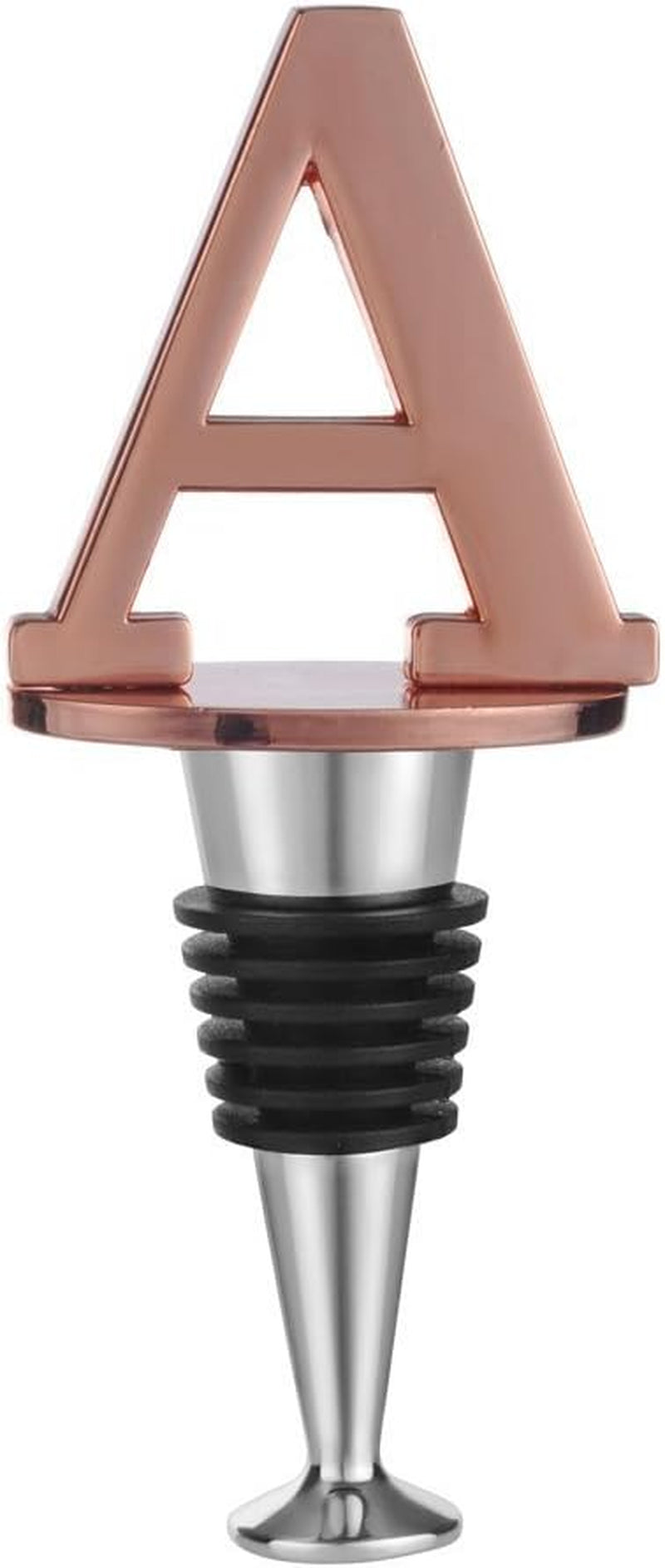 Prosecco Stopper - Personalized Rose Gold Wine Stopper