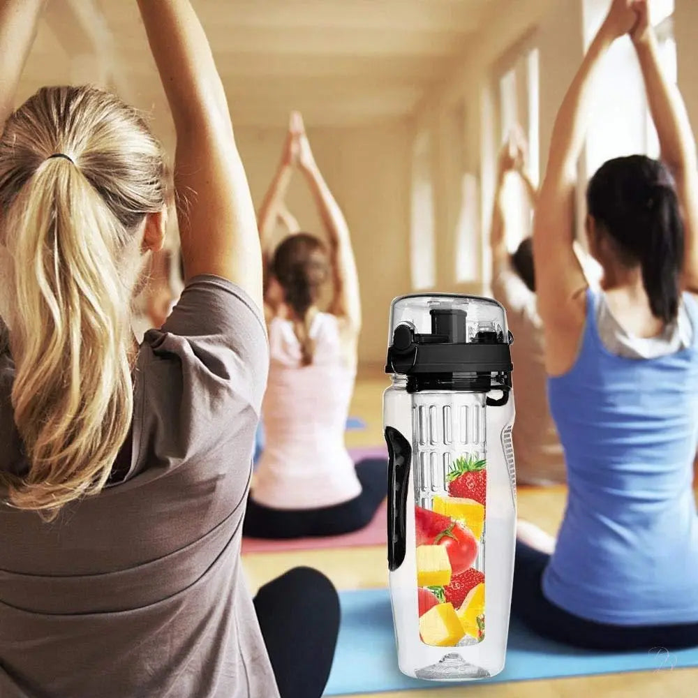 Dias Discoveries Embrace Your Blend – 32oz Fruit Infuser Bottle CJ
