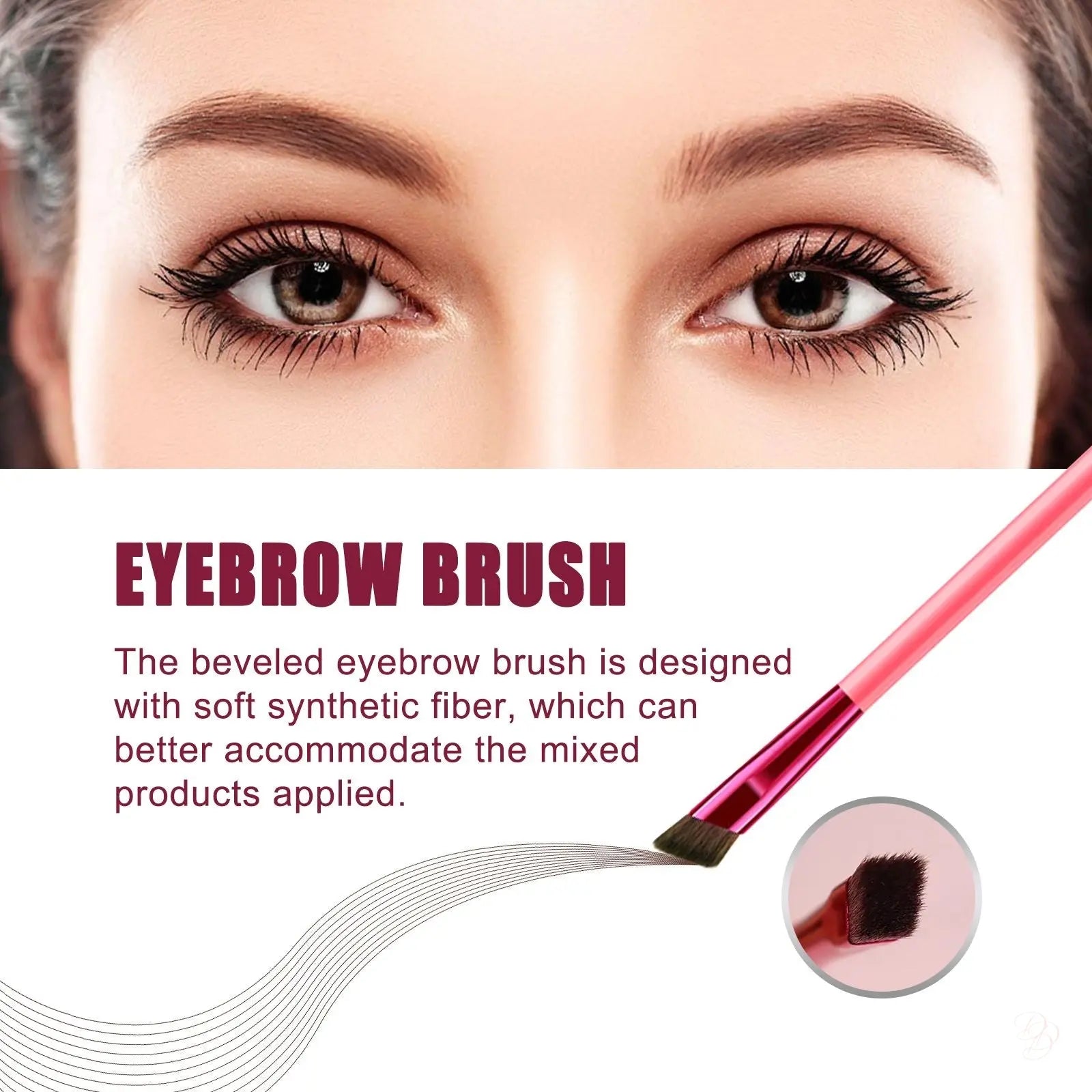 Multi-Functional Eyebrow Brush Set – Fill, Shape & Define Brows CJ