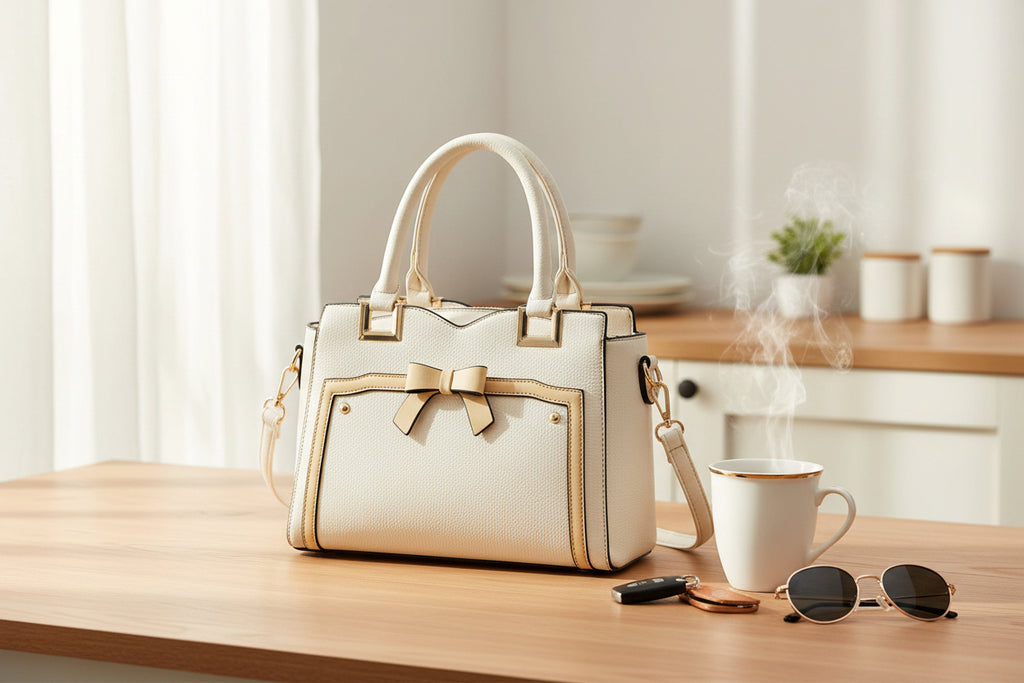 Striped Luxury Shoulder Bag CJ