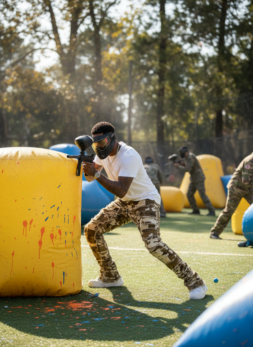 Men’s Fringed Ripped Stacked Jeans — Trendy Patched Slim Fit Trousers Dias Dazzling Discoveries