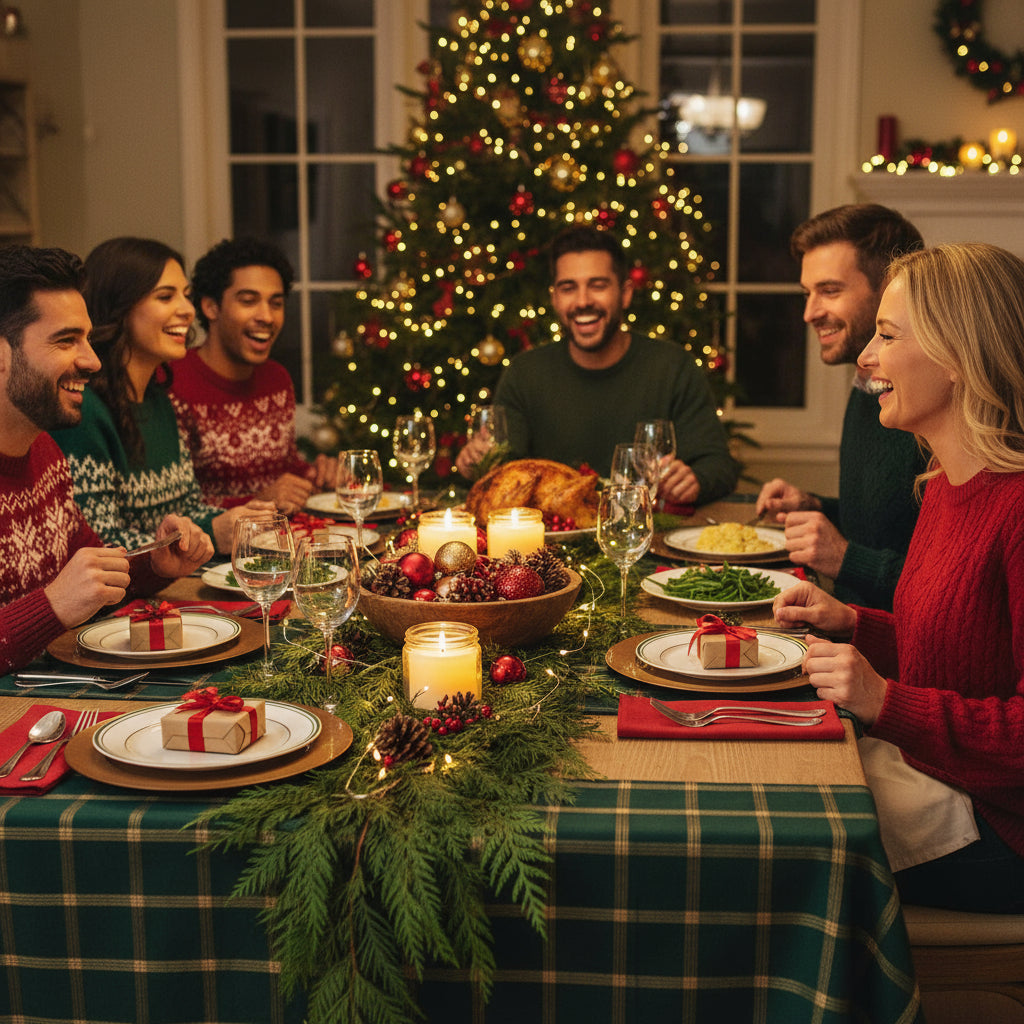 🎄 Christmas Chair Covers – Celebrate Your Seat in Style