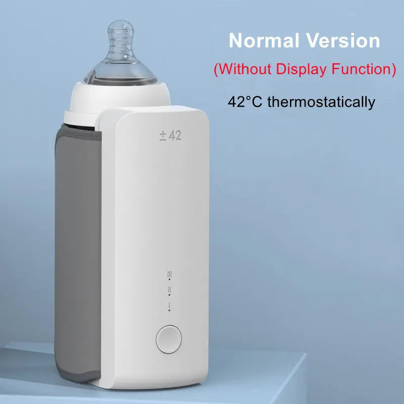 Portable Wireless Baby Bottle Warmer – USB Rechargeable & Travel-Ready CJ