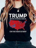 Ladies Trump 5G  Short sleeve Casual T-shirt Dias Dazzling Discoveries