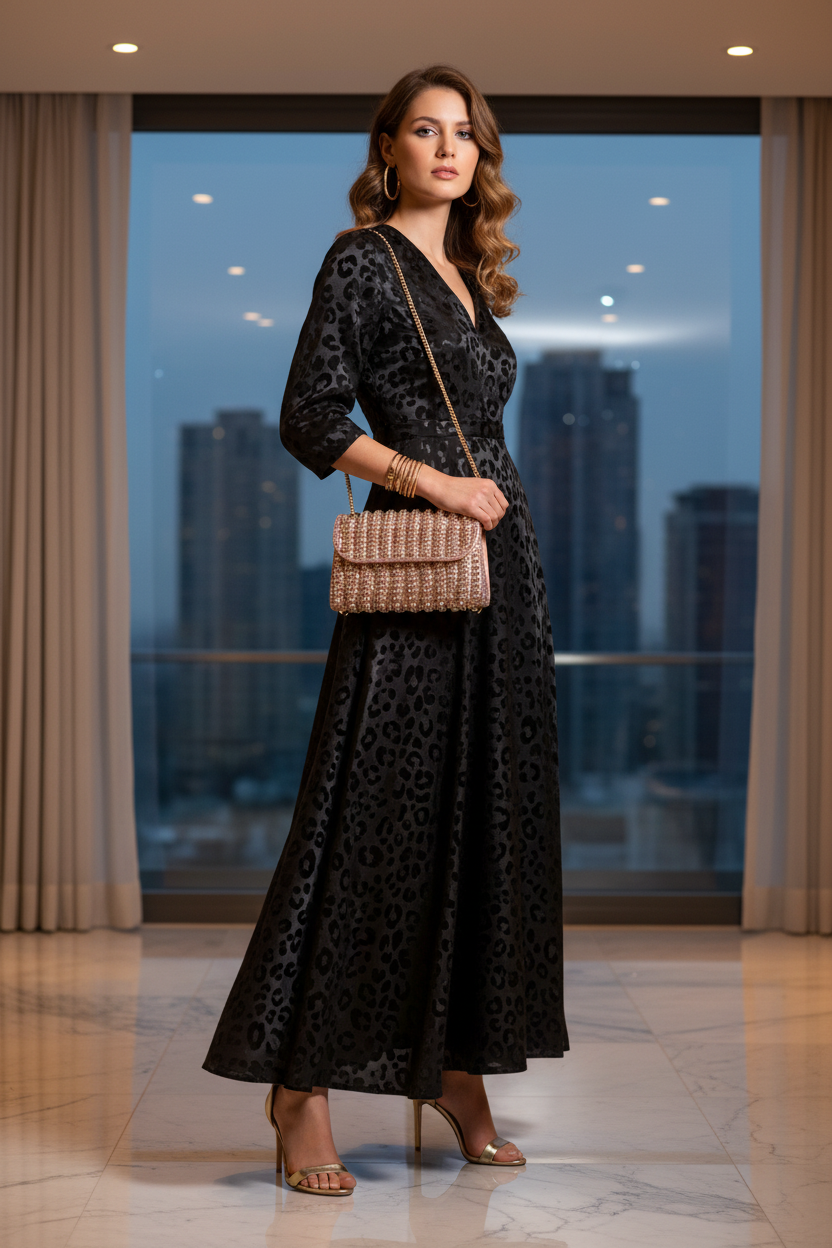 Rhinestone Chain Crossbody Bag – Bold Night-Out Evening Bag, Empowering Party Glam Dias Dazzling Discoveries