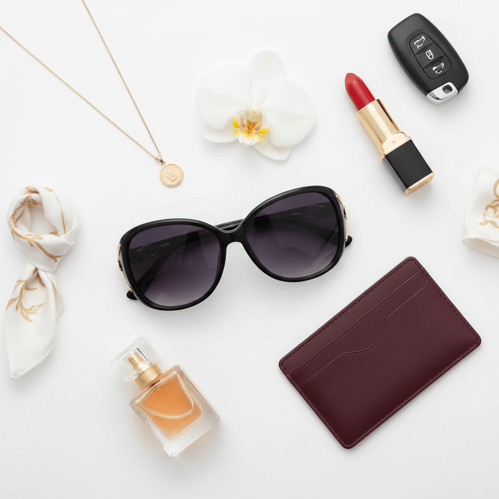 Round Polarized Sunglasses-Fox Emblem Round Polarized Sunglasses - Dias Dazzling Discoveries