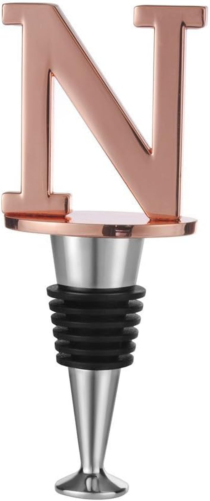 Prosecco Stopper - Personalized Rose Gold Wine Stopper