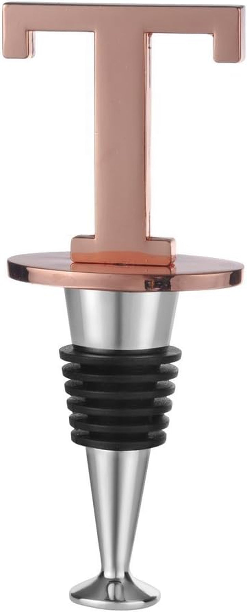 Prosecco Stopper - Personalized Rose Gold Wine Stopper