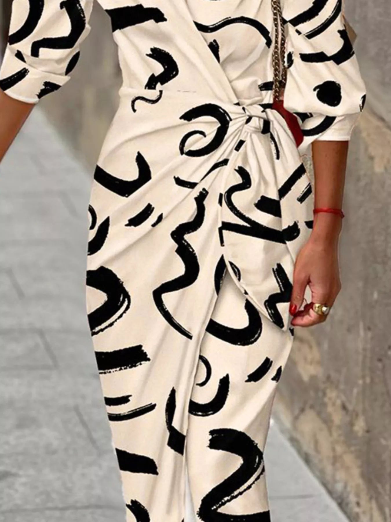 Dazzling Discoveries: The Printed Collared Neck Shirt Dress
