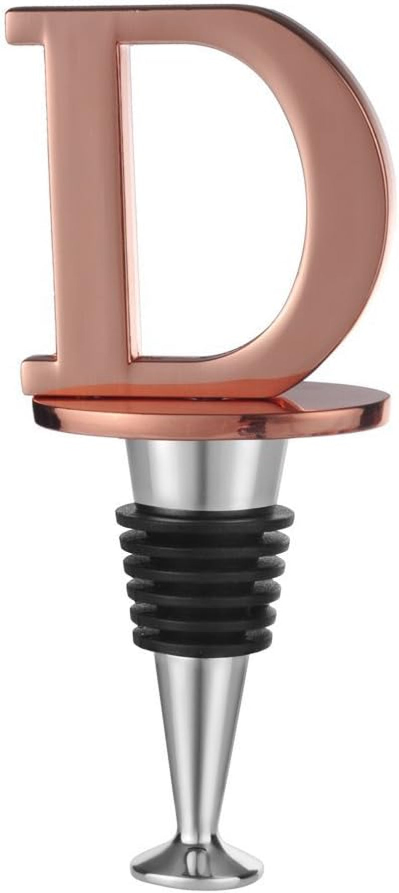 Prosecco Stopper - Personalized Rose Gold Wine Stopper