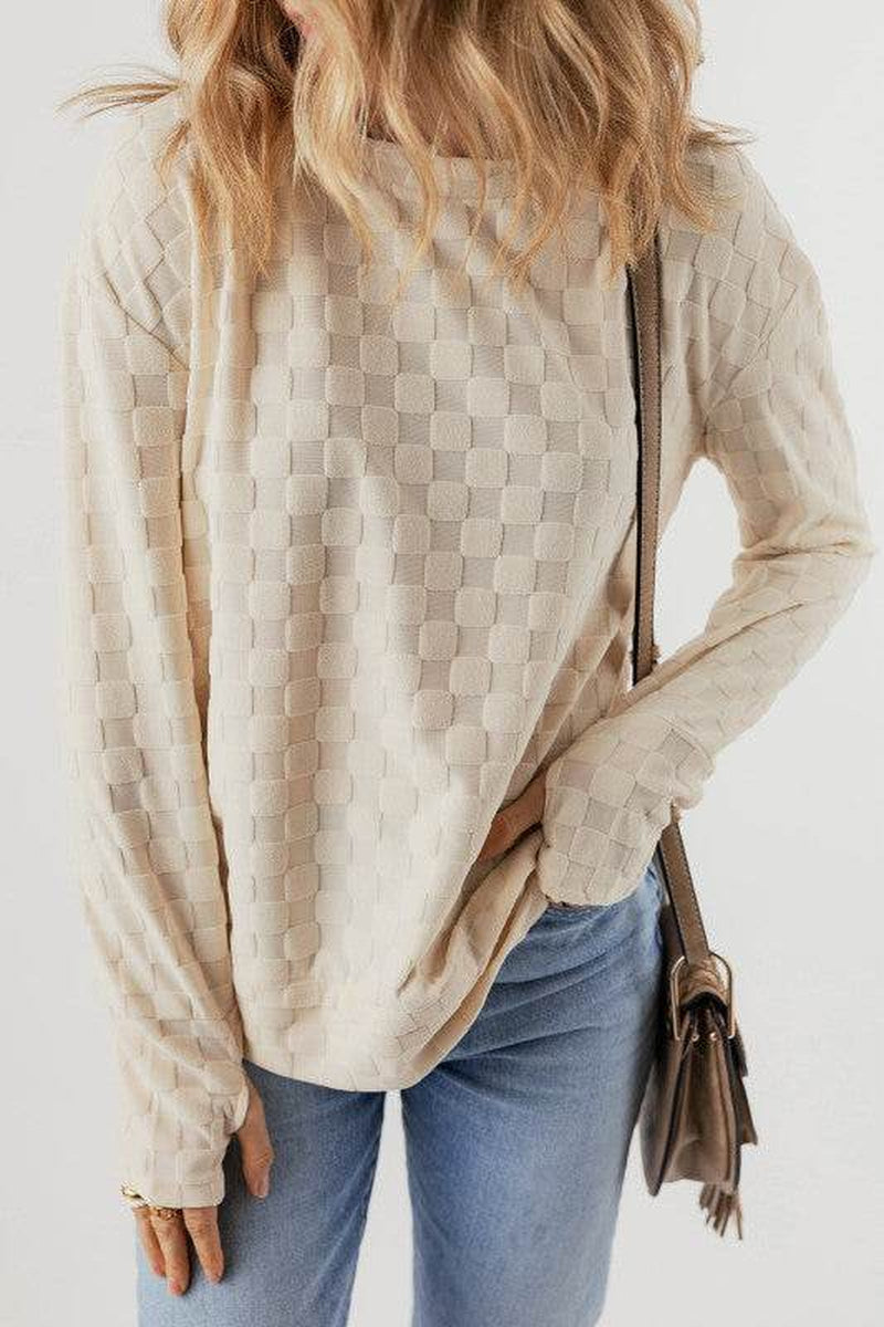 Textured Fall Top – Cozy, Confident, and Effortlessly Chic