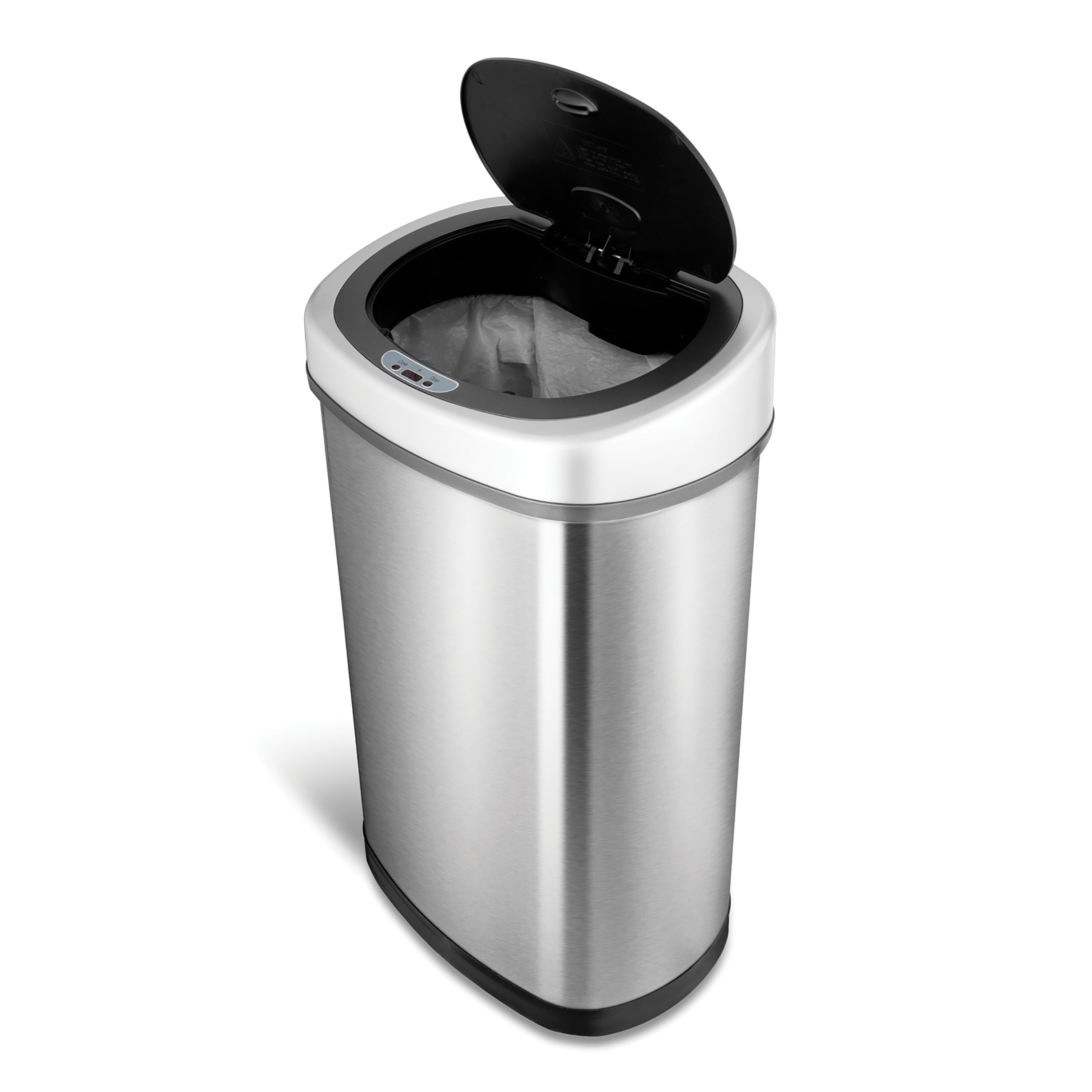 13 Gallon Touchless Trash Can, Automatic Motion Sensor