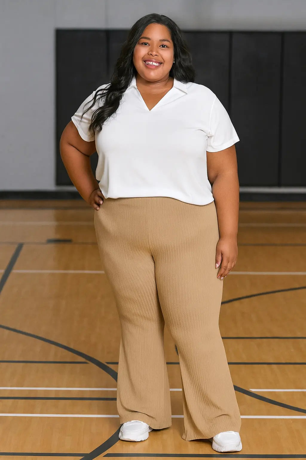 ✨ High Waist Flared Pant Suit – Dazzle Beyond the Tag Trendsi