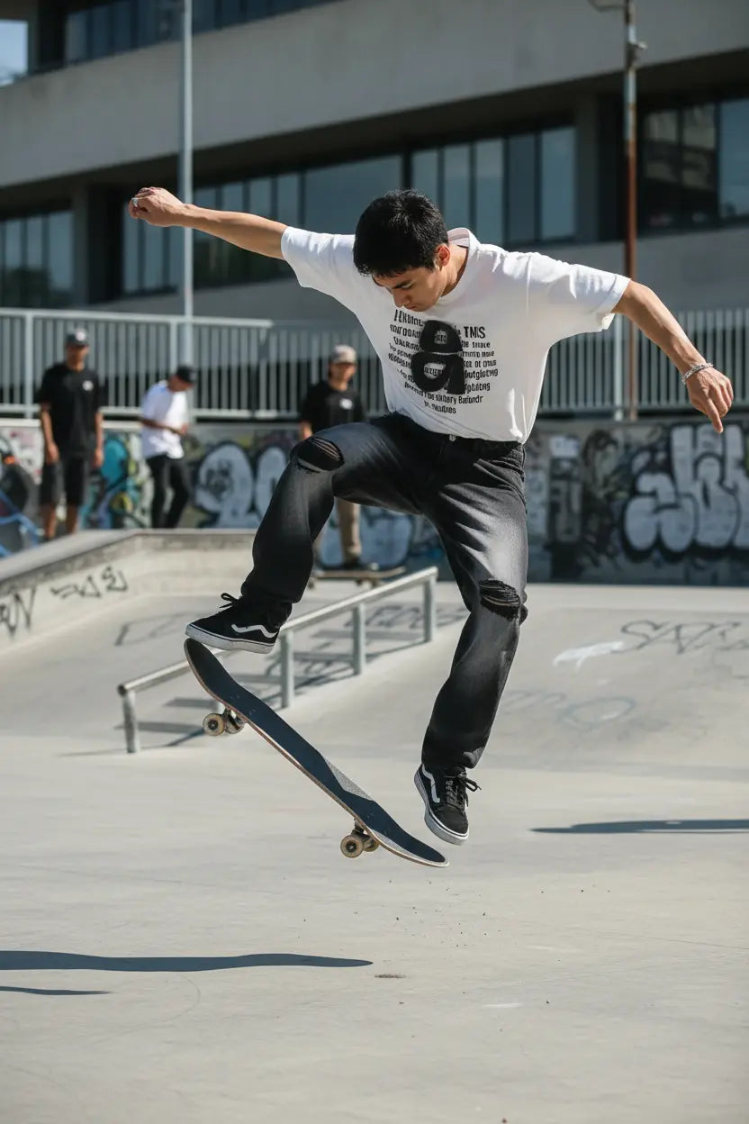 Men’s Washed Straight Leg Jeans Classic comfort. Confident style. Trendsi