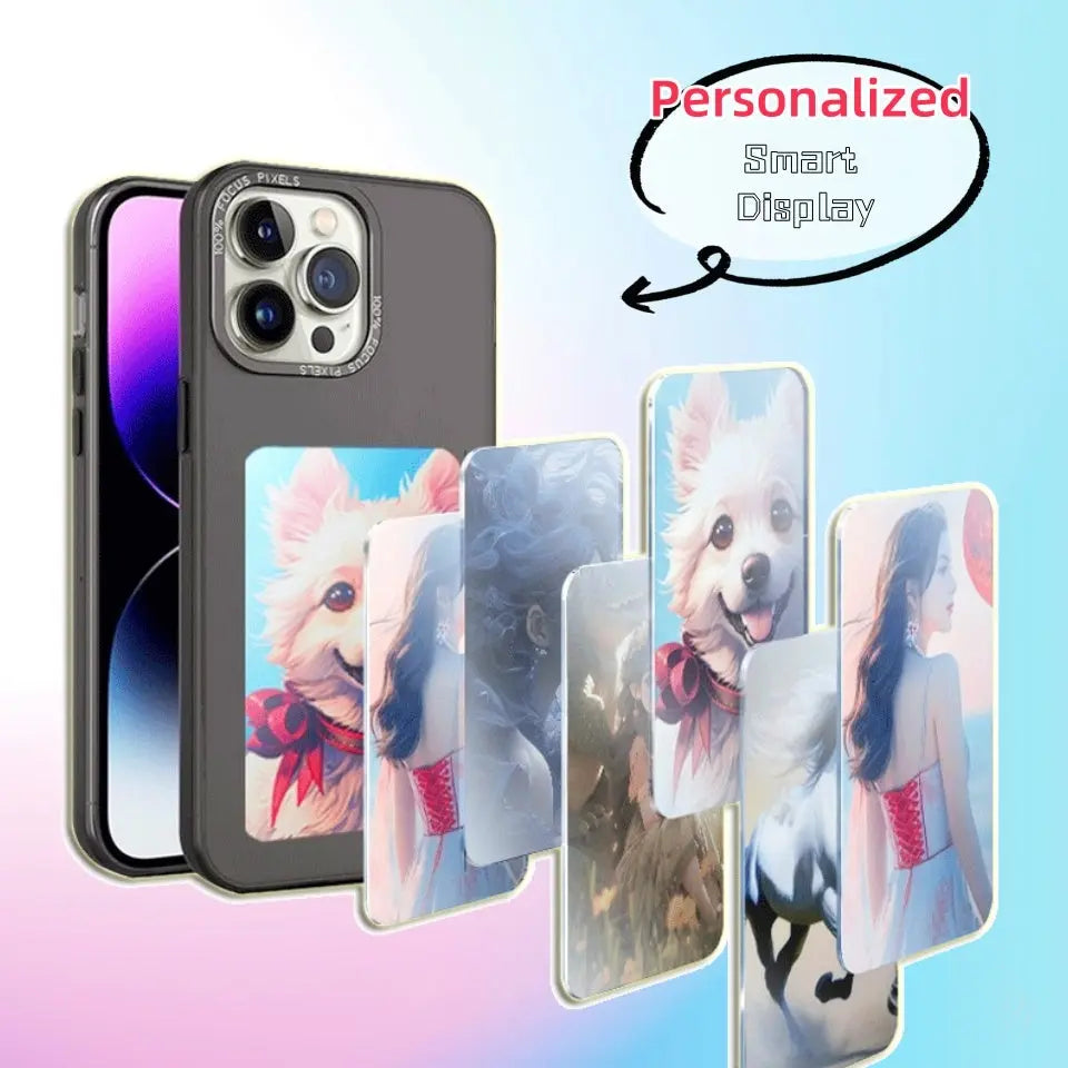 E‑Ink Screen Phone Case (Battery‑Free Personalized Projection Cover) CJ