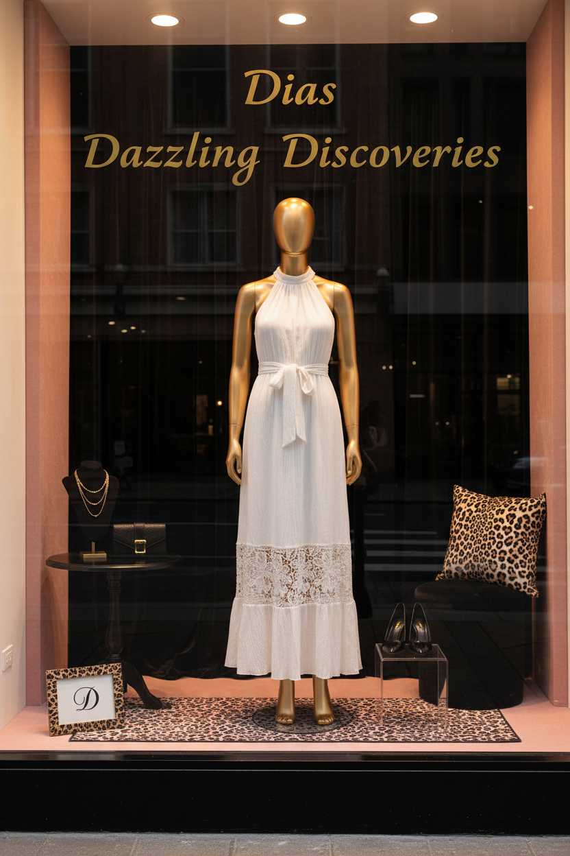 The 'Beyond the Tag' Lace Maxi Dress – Sheer, Belted & Effortlessly Elegant The 'Beyond the Tag' Lace Maxi Dress | Sheer, Belted, - Dias Dazzling 