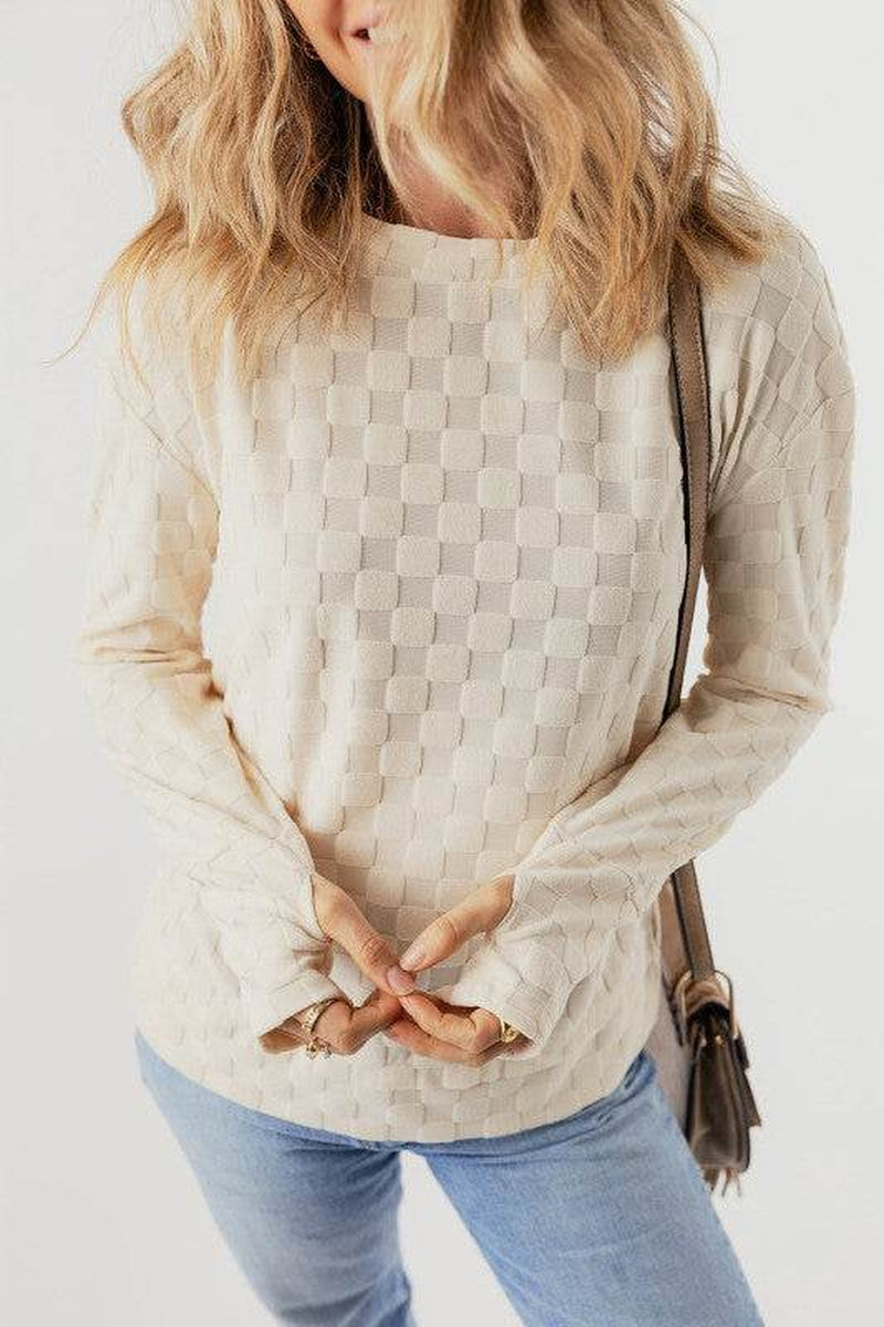 Textured Fall Top – Cozy, Confident, and Effortlessly Chic