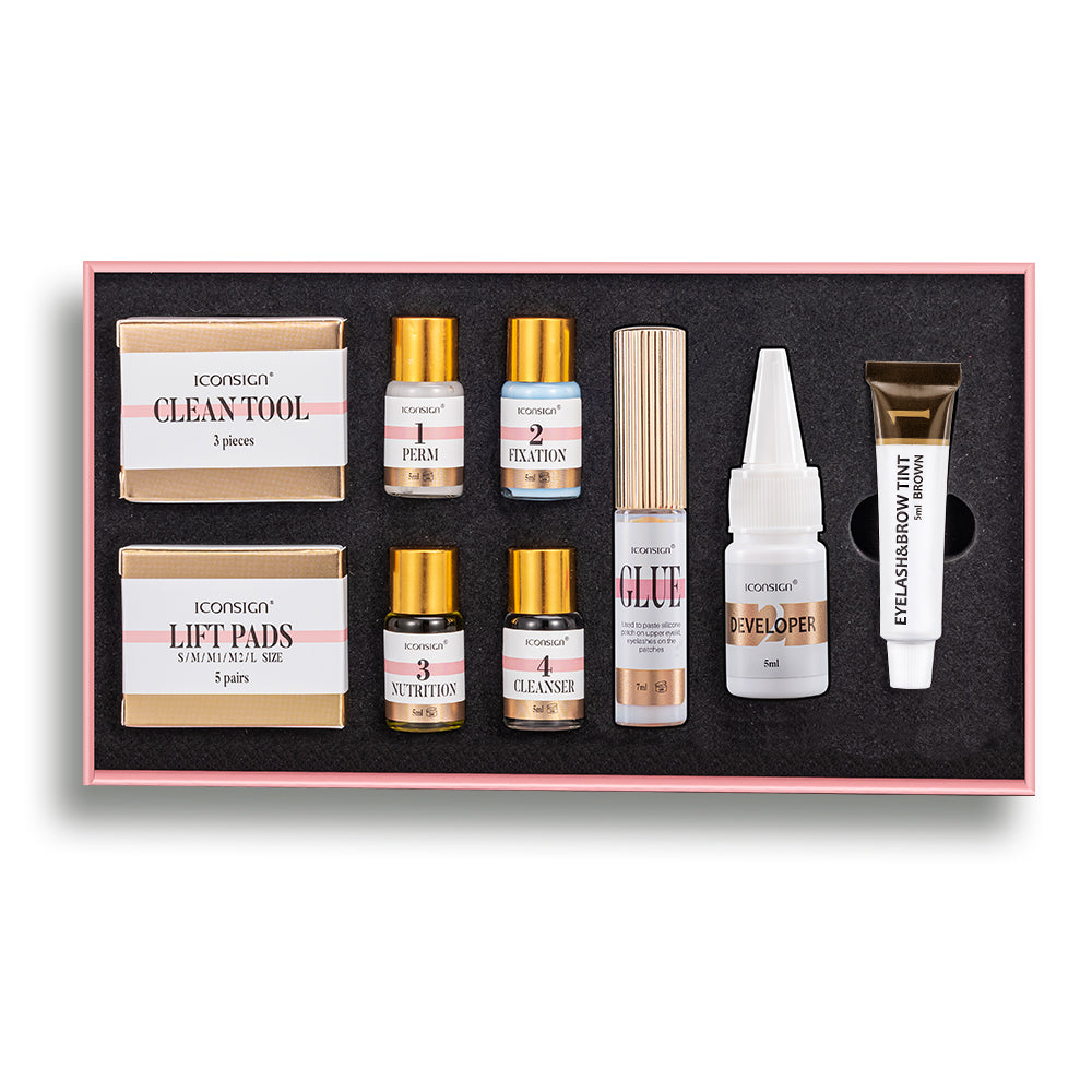 Professional Lash Lift & Eyebrow Tint Kit CJ