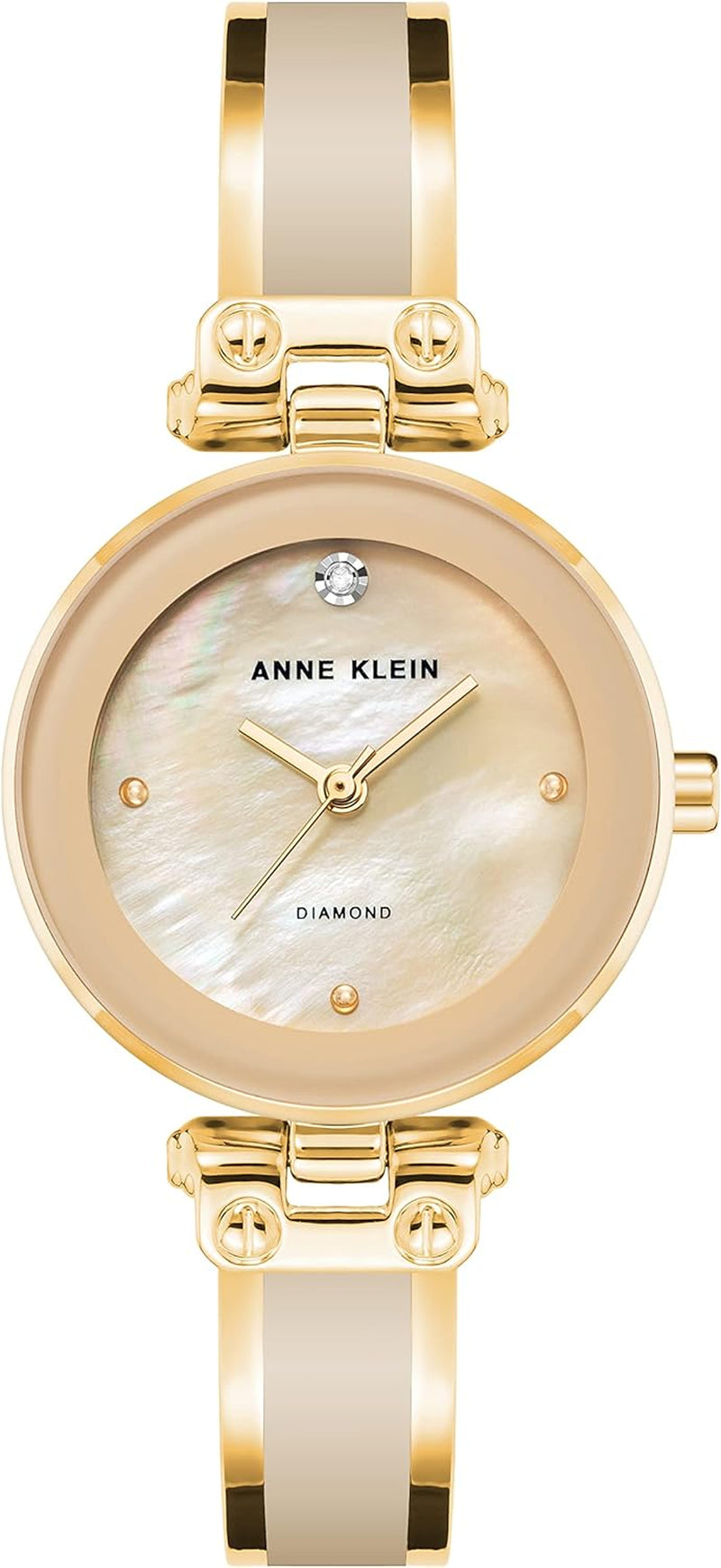 Anne Klein Diamond-Accented Bangle Watch – Timeless Elegance Meets Everyday Sophistication