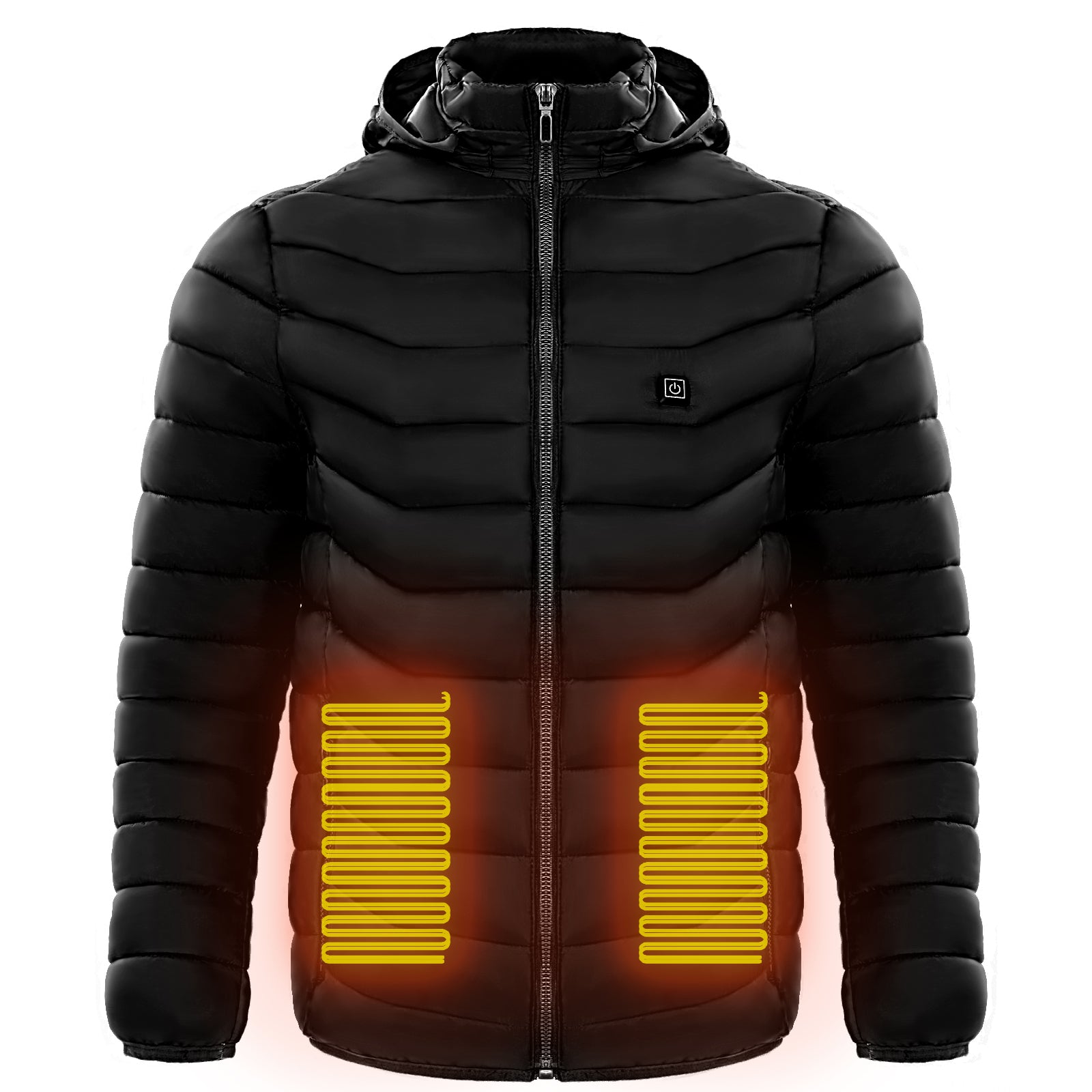 Conquer the Cold: The Heated Jacket with USB Power- Unisex