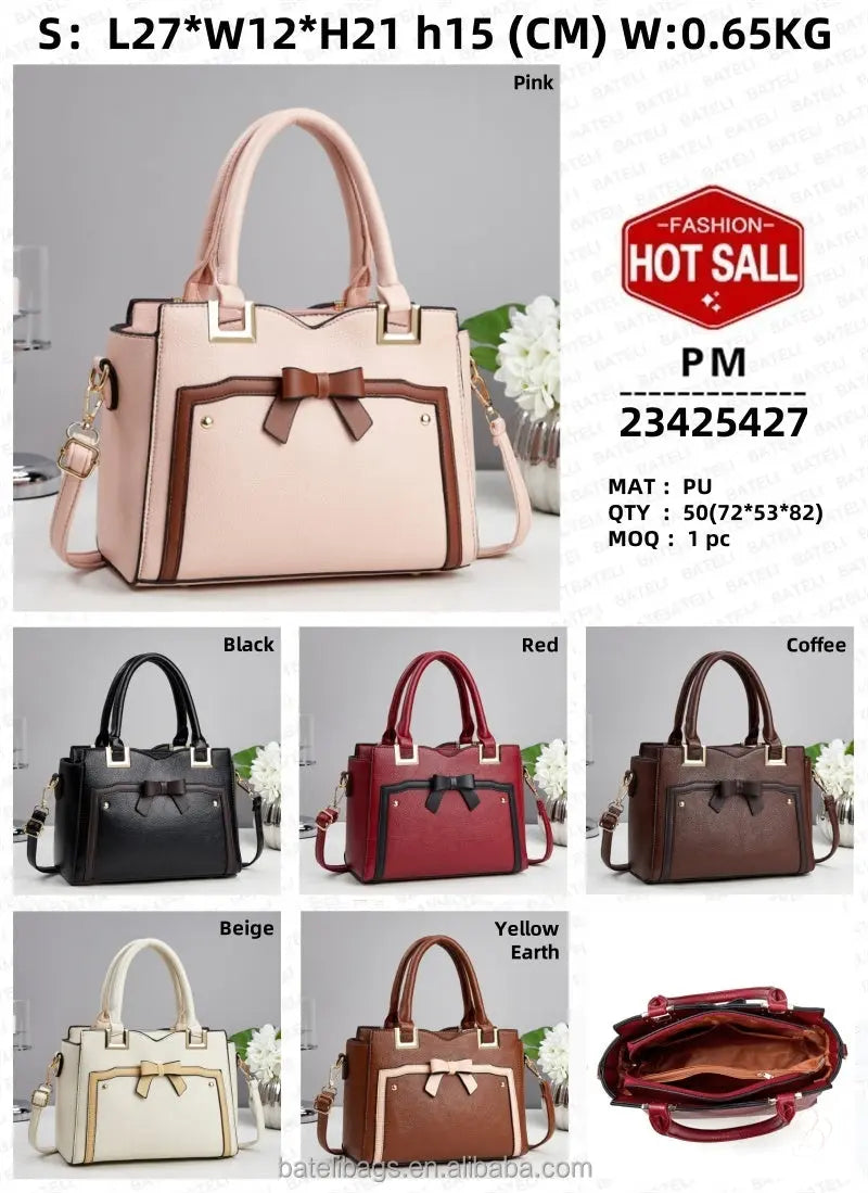 Striped Luxury Shoulder Bag CJ