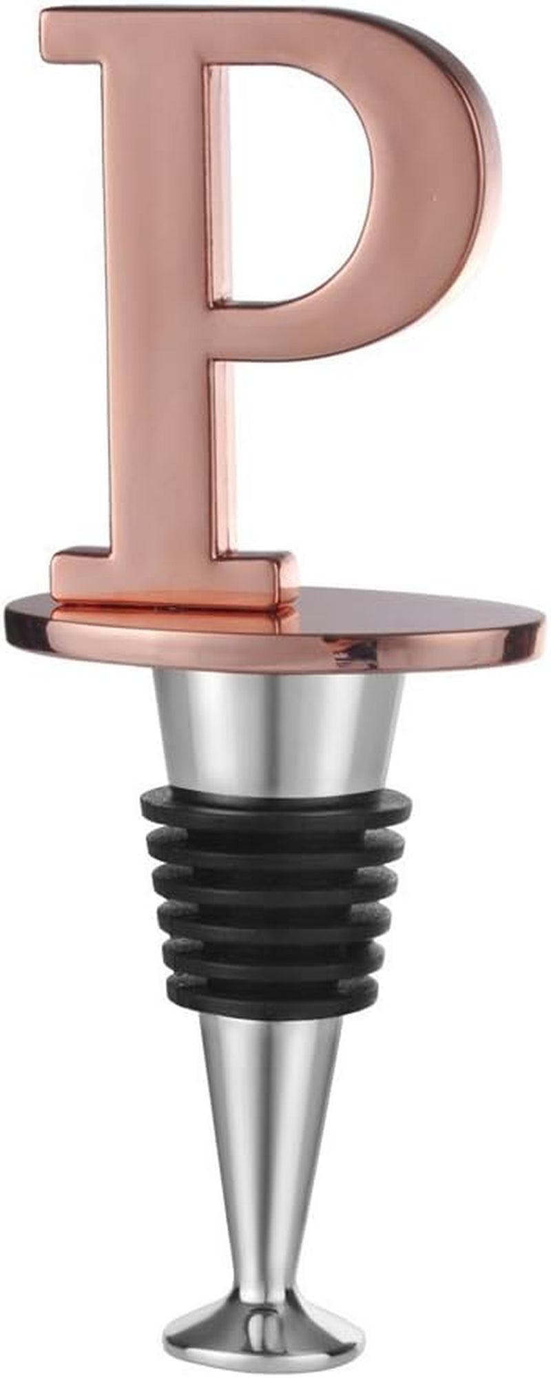 Prosecco Stopper - Personalized Rose Gold Wine Stopper