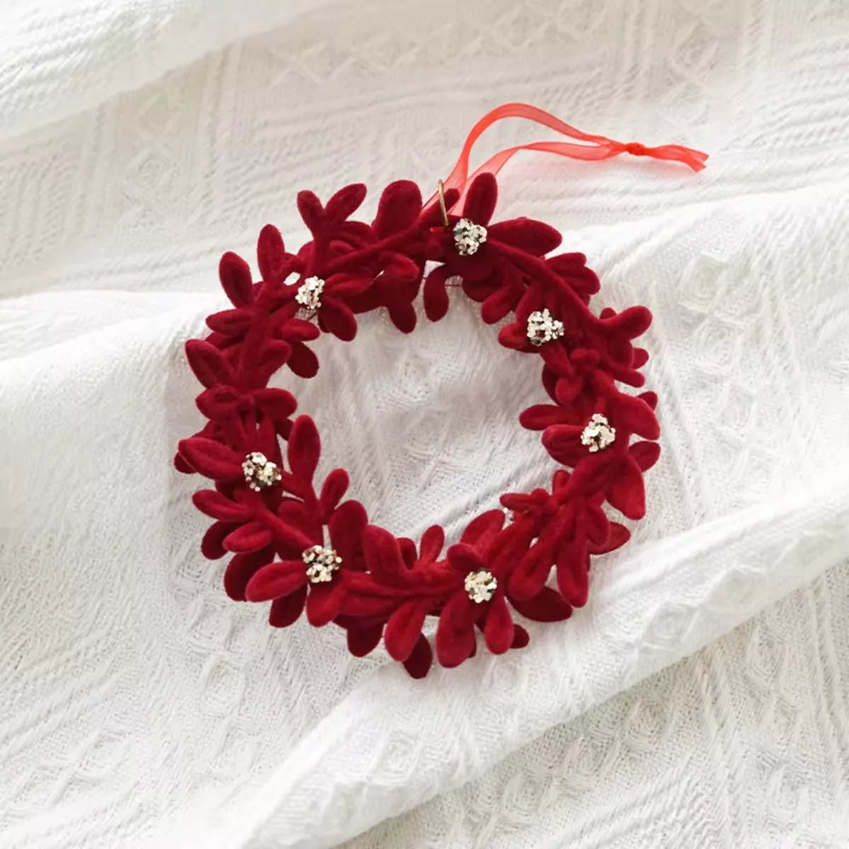 🎄 Christmas Velvet Ornaments – Soft Glam for the Holidays