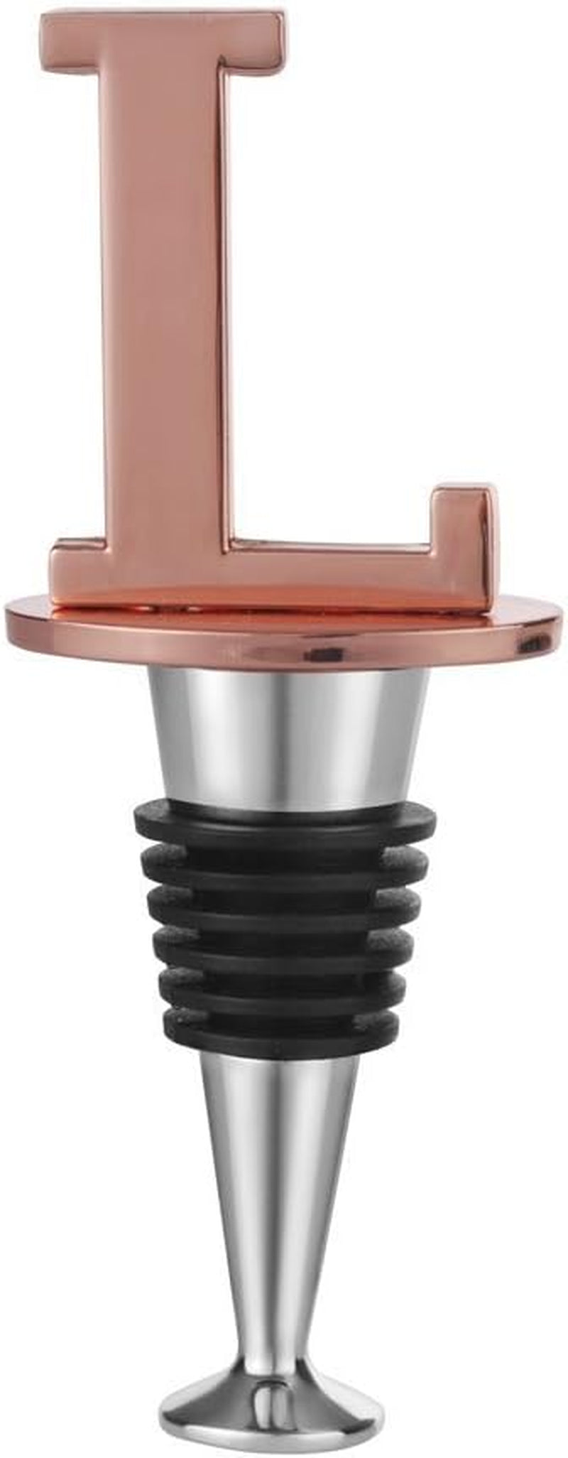 Prosecco Stopper - Personalized Rose Gold Wine Stopper