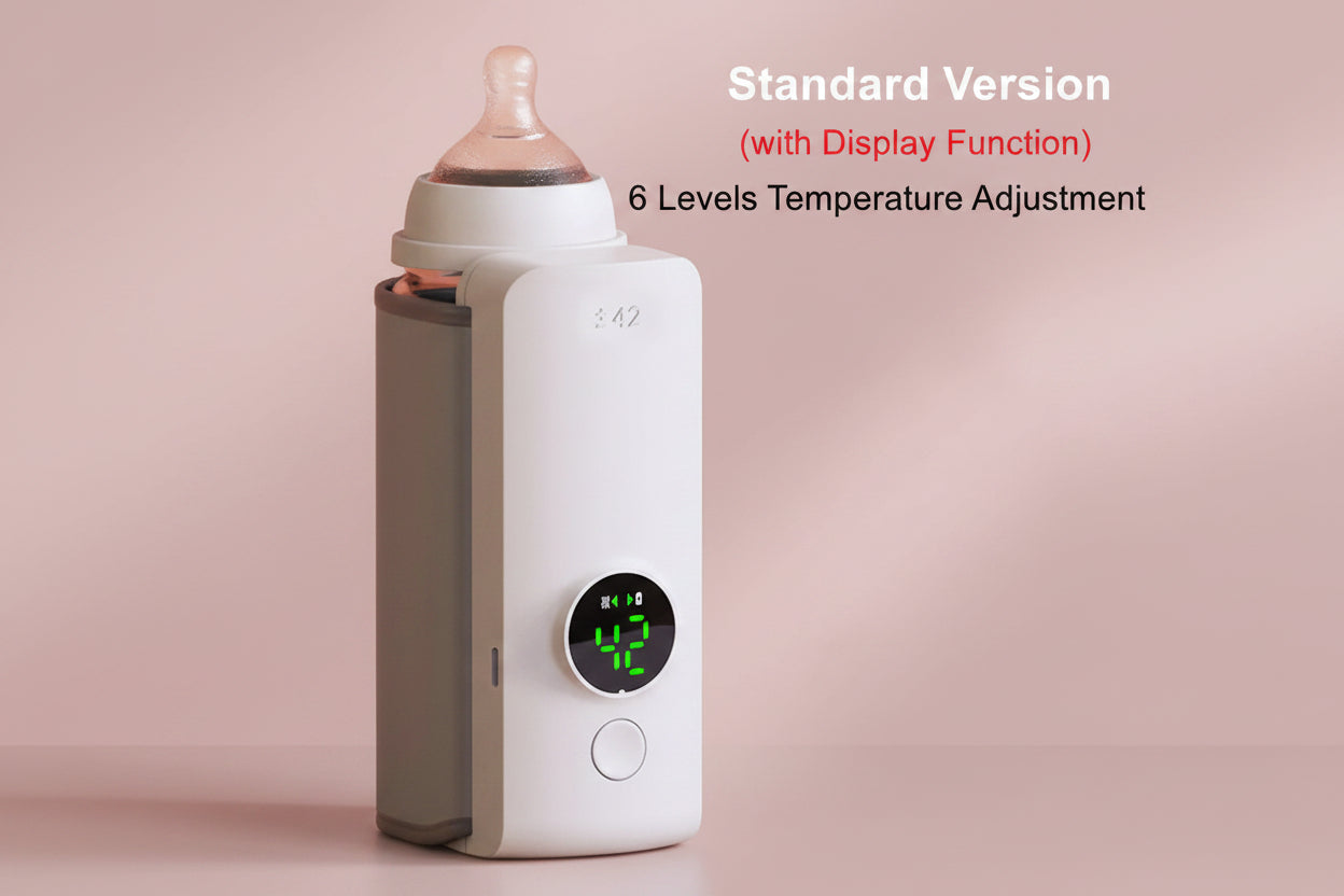 Portable Wireless Baby Bottle Warmer – USB Rechargeable & Travel-Ready CJ