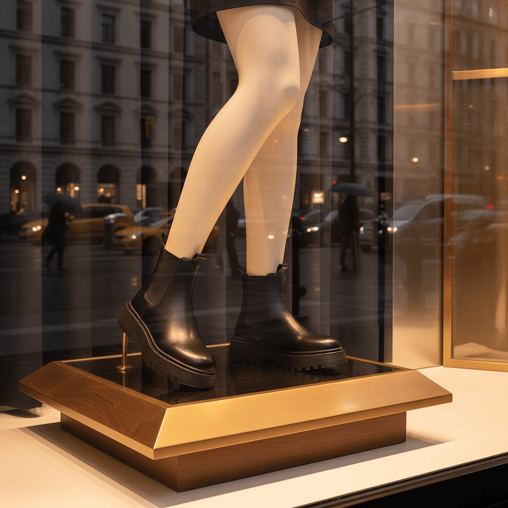 Footwear Strut Bodly-Round Toe Platform Boots Strut Bodly-Round Toe Platform Boots - Dias Dazzling Discoveries