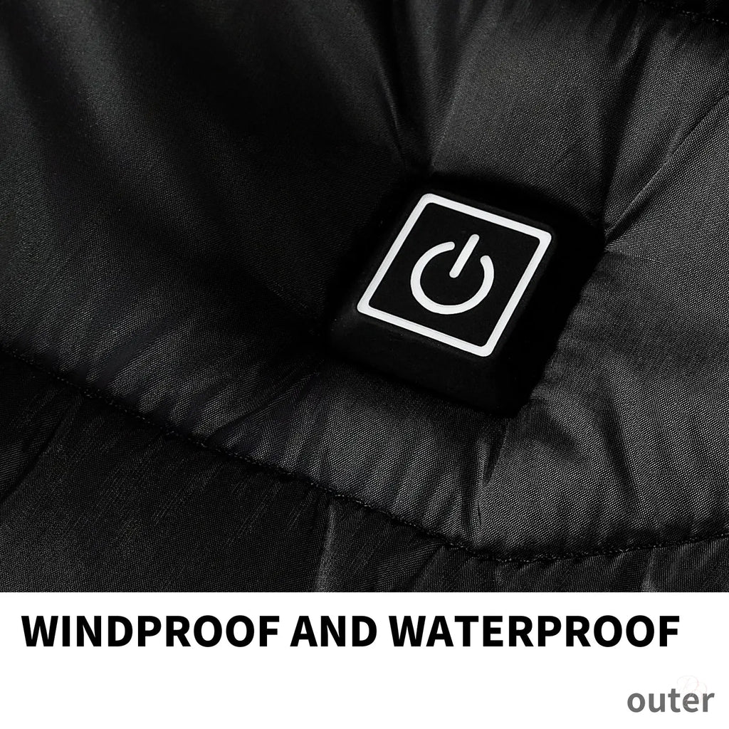Conquer the Cold: The Heated Jacket with USB Power- Unisex CJ