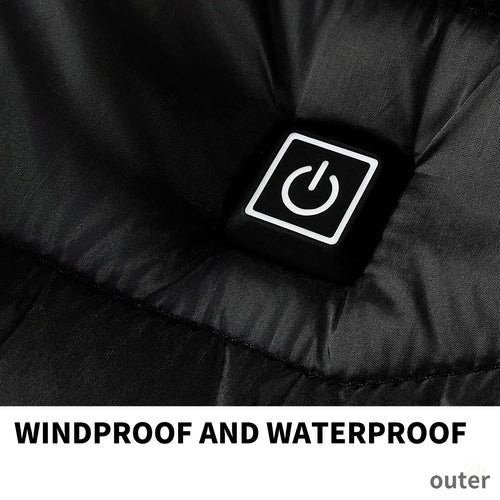 Conquer the Cold: The Heated Jacket with USB Power- Unisex CJ