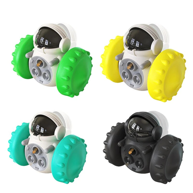 Dog Puzzle Toys Pet Food Interactive Tumbler Slow Feeder Funny Toy -Treat Dispenser for, Dogs & Cats