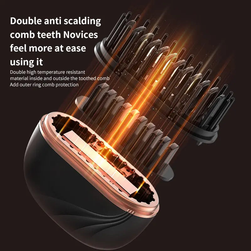 Trendy Travel Mini Hair Straightening Comb – Wireless, Portable & Multifunctional Dias Dazzling Discoveries