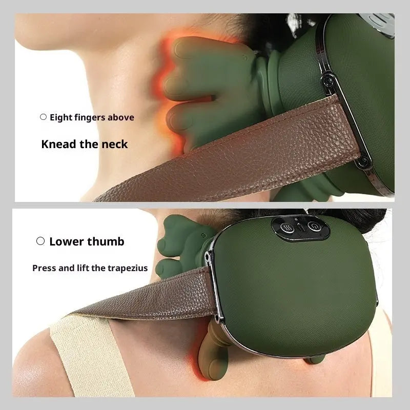 Trapezius Neck & Shoulder Massager Rechargeable Pain Relief CJ