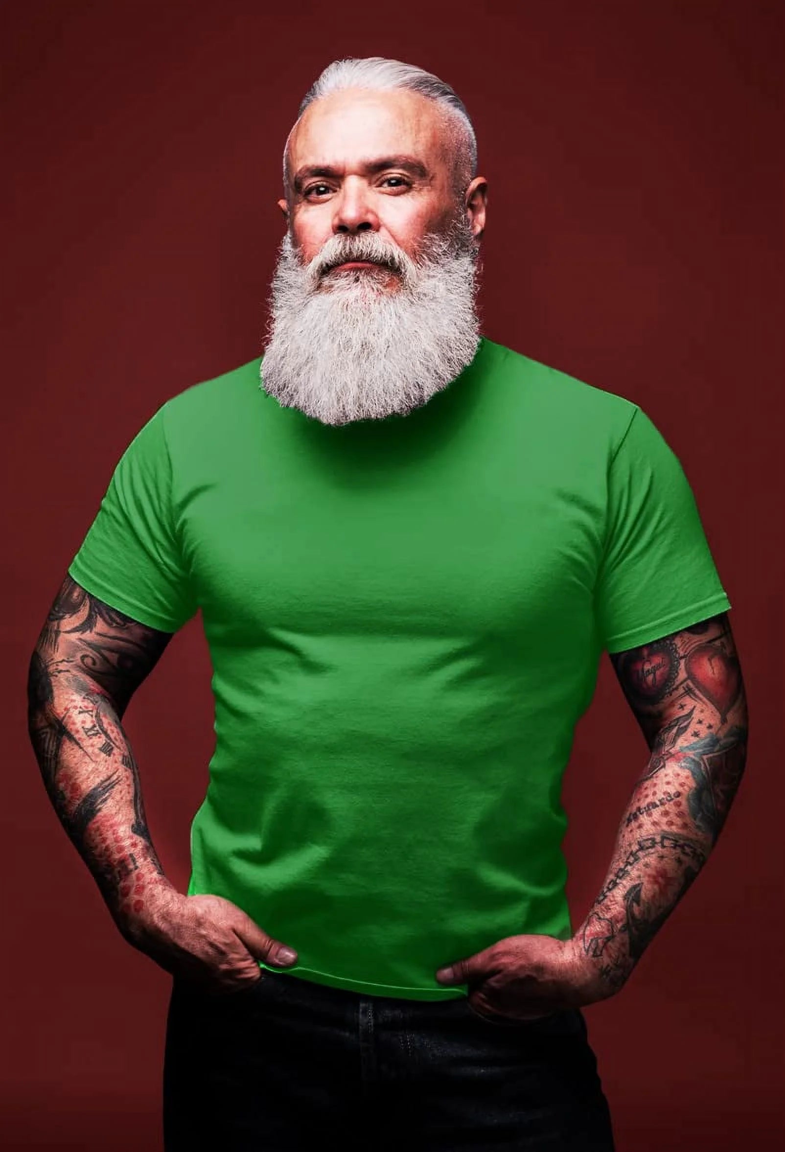 Men’s Plus-Size Bulk T-Shirt Pack – Assorted Colors & Comfortable Fit