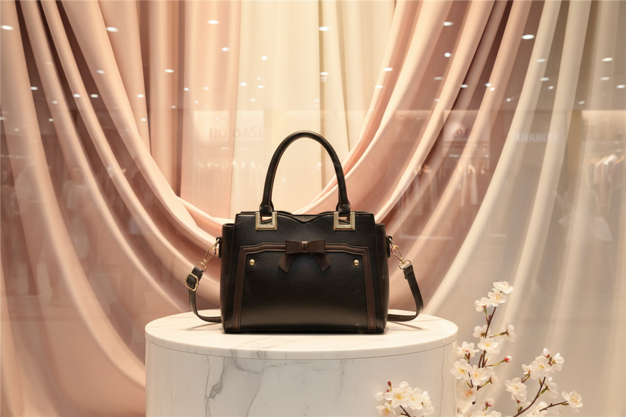 Striped Luxury Shoulder Bag CJ